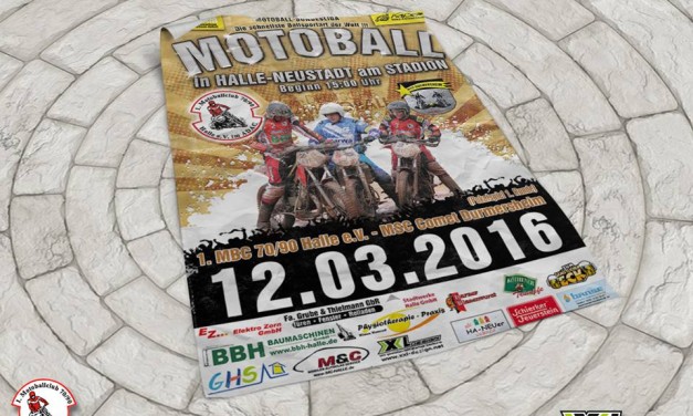 Motoball Plakat